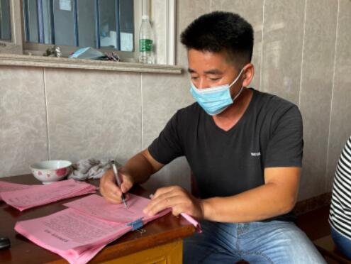 許高村：兩個(gè)人、兩條線、兩輛車 廣泛宣傳嚴(yán)密摸排