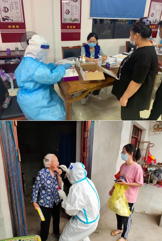 荊劉村方芳：亮麗“網(wǎng)格藍”守好疫情防控“責(zé)任田”